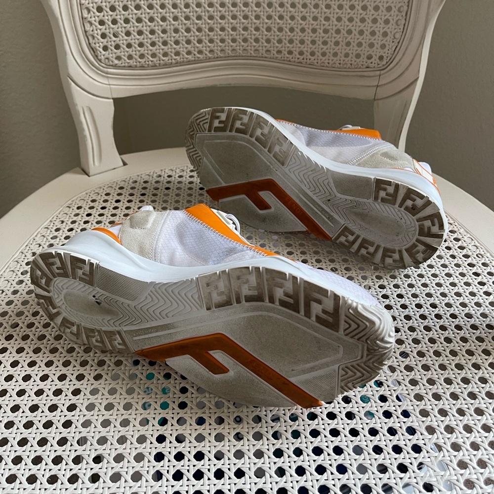 FENDI Colorblock Pattern Sneakers - Picture 5 of 8